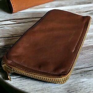 INDIAN CAPES Vintage Zip Wallet/Pipe & Tobacco/Cigarette Holder or Glasses?